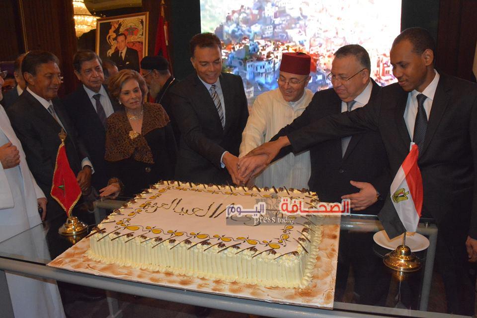 شاهد : الأحتفال بعيد العرش المغربى