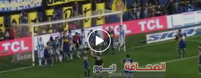 بالفيديو : أصعب هدف يمكن أن تشاهده فى مباراة كرة قدم