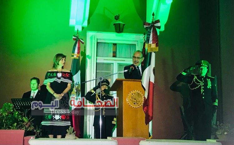 بالازياء الوطنية والموسيقي الفلكلورية : سفارة المكسيك تحتفل باليوم الوطني ٢١٢ للاستقلال