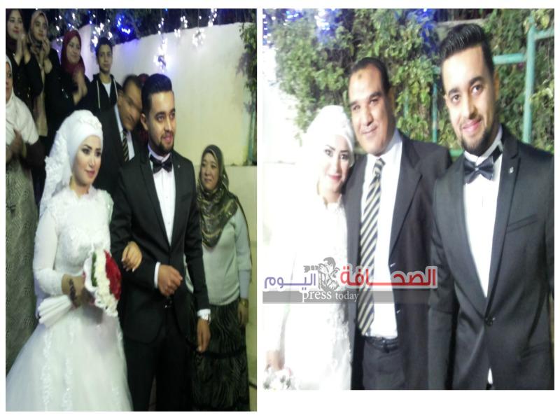 زفاف “إيمان صبحى وعبد الرحمن عثمان “فى ليلة من ألف ليلة