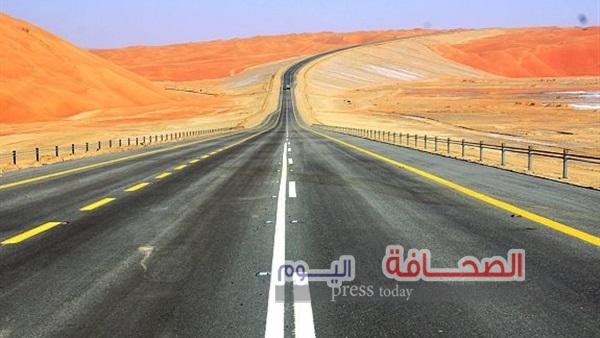 تدشين الخط البرى بين سلطنة عمان والسعوديه