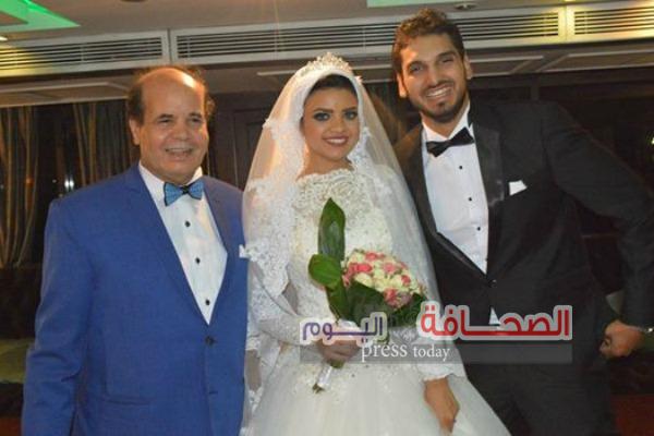 بالصور .. زفاف محمد حلمى وزهرة كريمة رئيس مهرجان الرقص المصرى