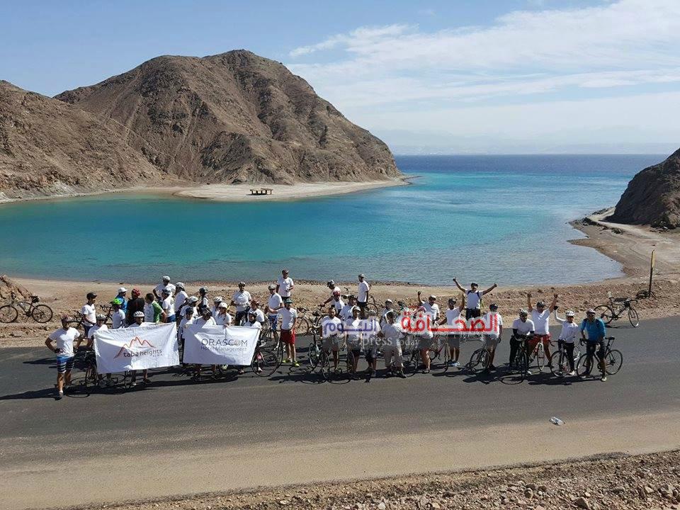 فريق أصدقاء البيئة يدعو للسياحة فى جنوب سيناء بالدراجات