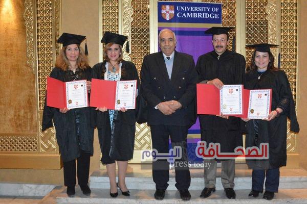 بالصور ..   جامعة كامبردج تمنح الدكتوراه الفخرية لأربعة مصريين