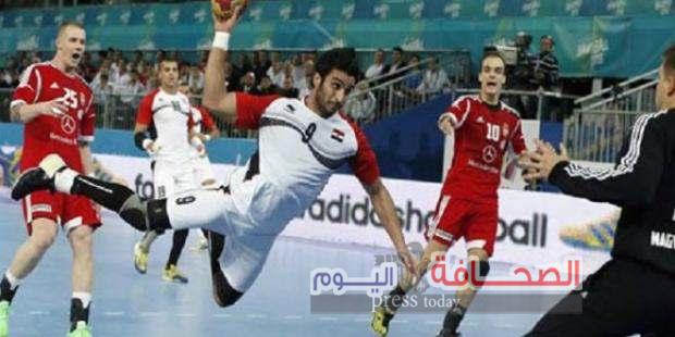 منتخب اليد يتأهل لدور الـ 16 بعد هزيمة الأرجنتين