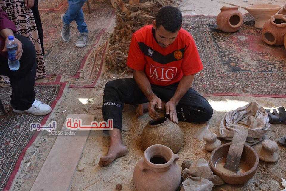 بالصور .. مهرجان الحرف اليدوية بقرية تونس بالفيوم