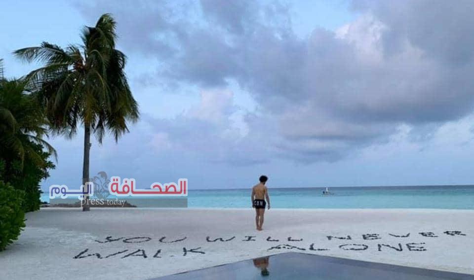 تعرف على: الرسالة الغامضة  لمحمد صلاح ..  من جزر المالديف
