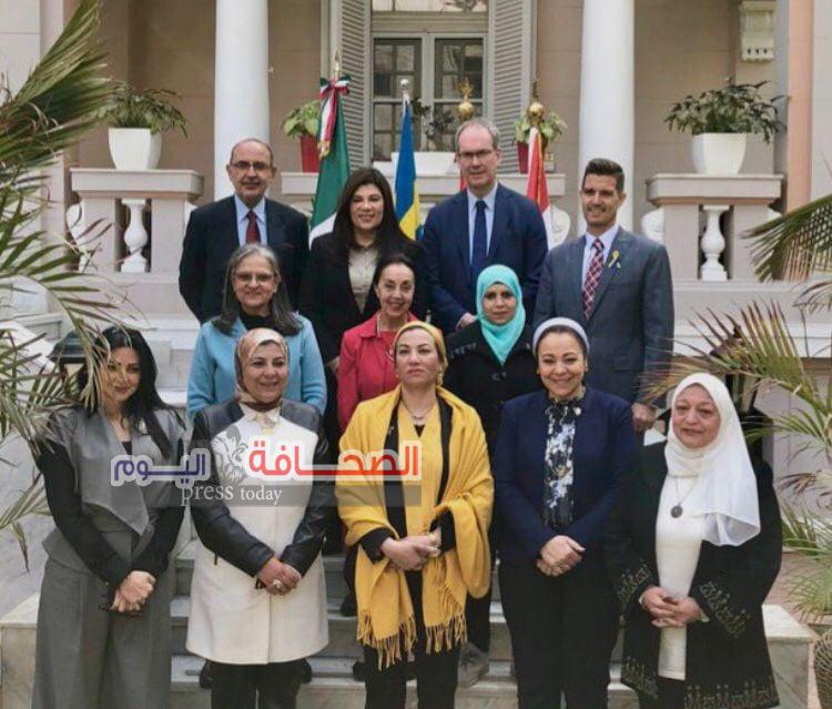 تكريم وزيرة البيئة و8 رائدات مصريات من سفارات كندا،و المكسيك والسويد فى يوم المرأة المصرية